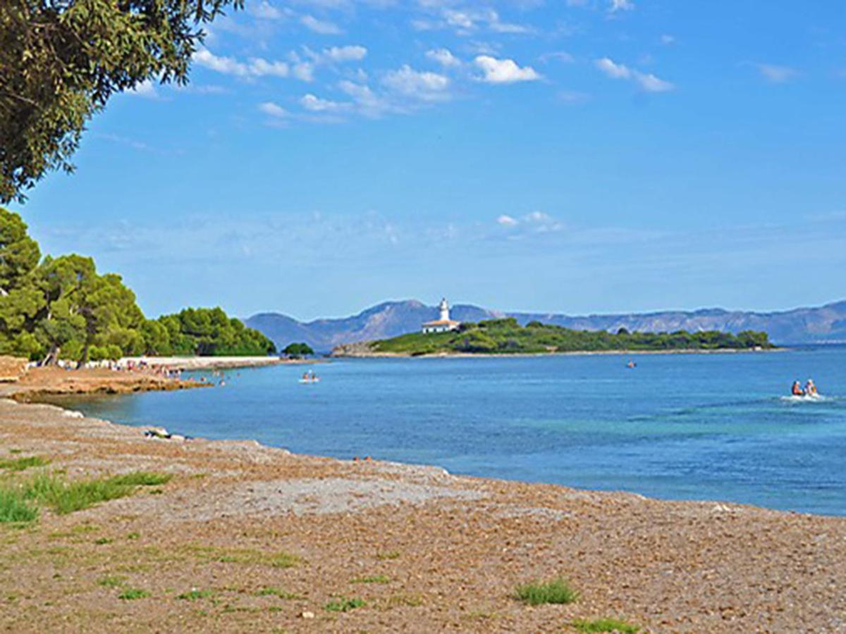 Alcanada Torre Mayor, Solo 50 Metros Del Mar Alcúdia Exterior foto